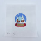 Snow Globe Sleigh Ride Canvas - KC Needlepoint