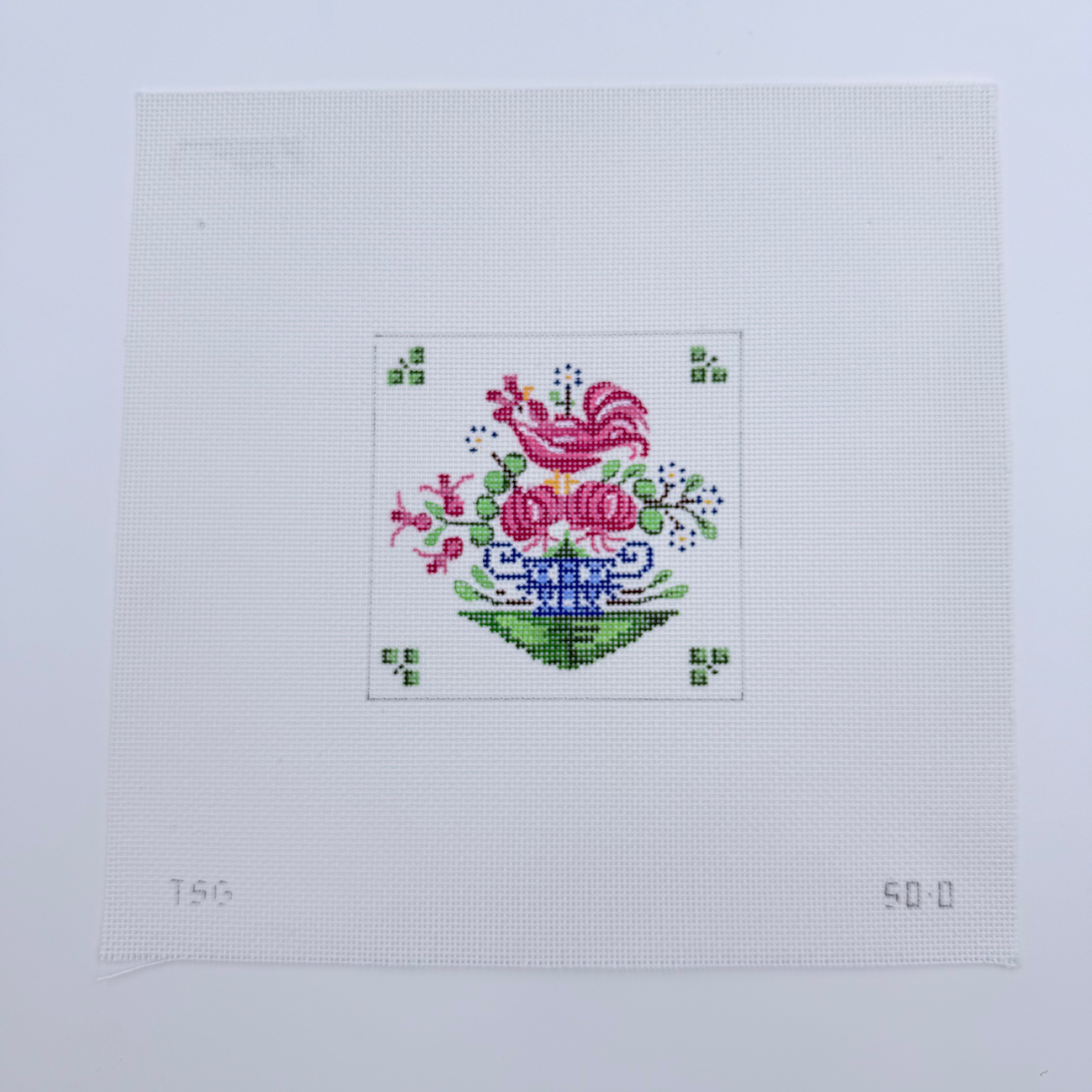 Faience 3 Needlepoint Canvas - KC Needlepoint