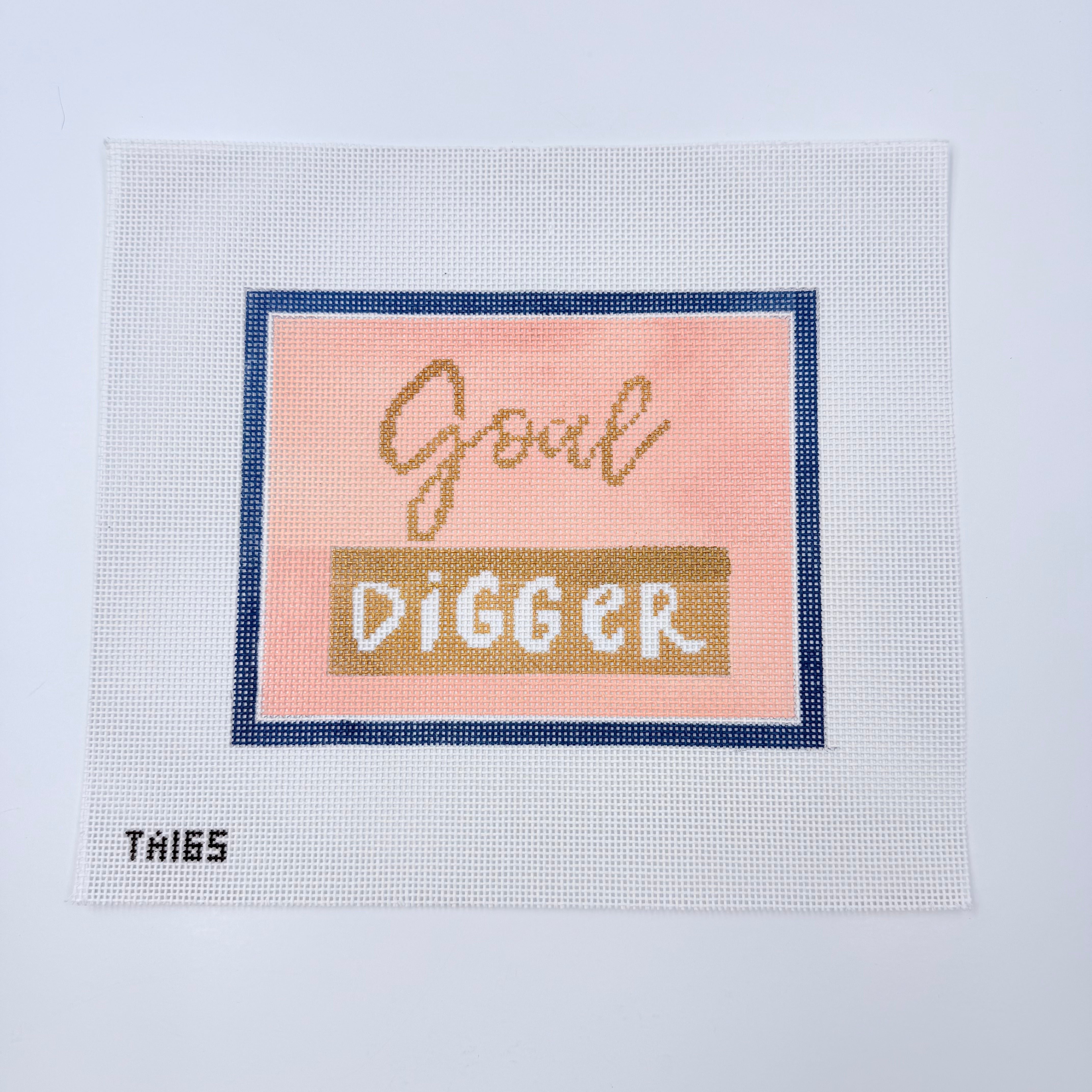 Goal Digger Canvas - KC Needlepoint