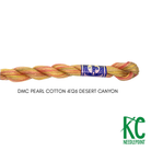 DMC 5 Pearl Cotton 4126 Desert Canyon - KC Needlepoint