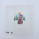 Rabbit with Present Canvas - KC Needlepoint