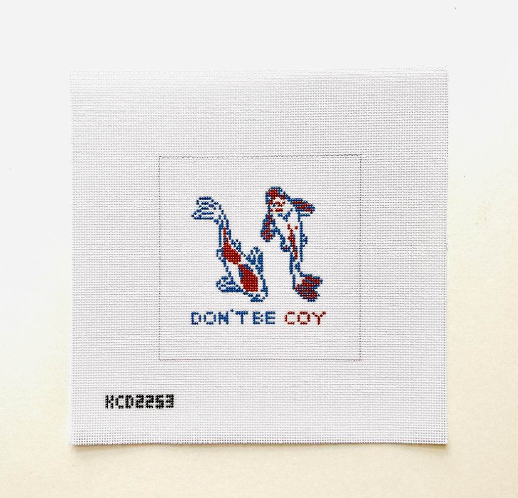 Don't Be Coy - KC Needlepoint