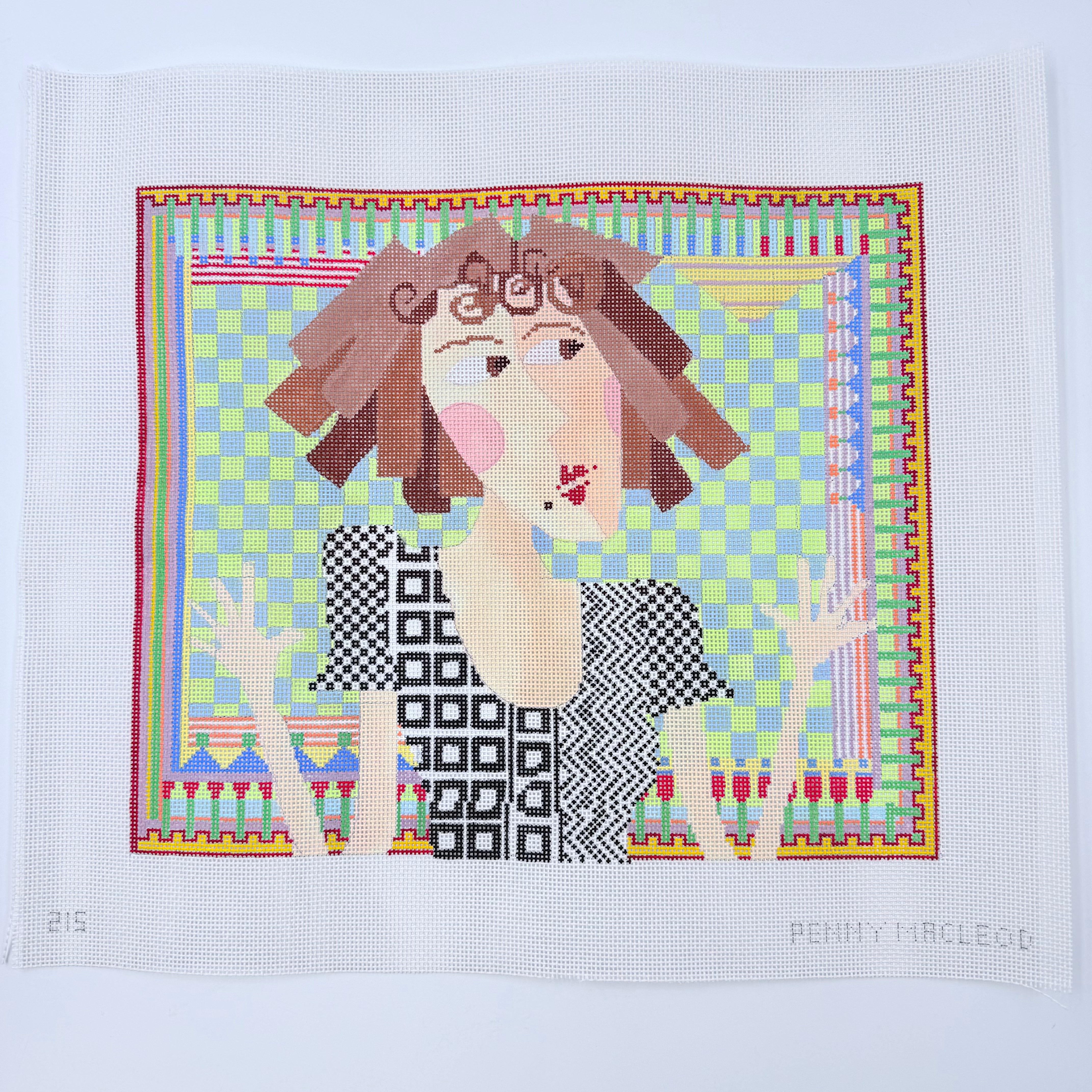 WHAT Canvas - KC Needlepoint