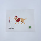Santa Golden Retriever Canvas - KC Needlepoint