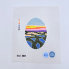 Lowcountry Marsh Oval Canvas - KC Needlepoint