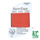 Neon Rays N18 Dark Peach - KC Needlepoint