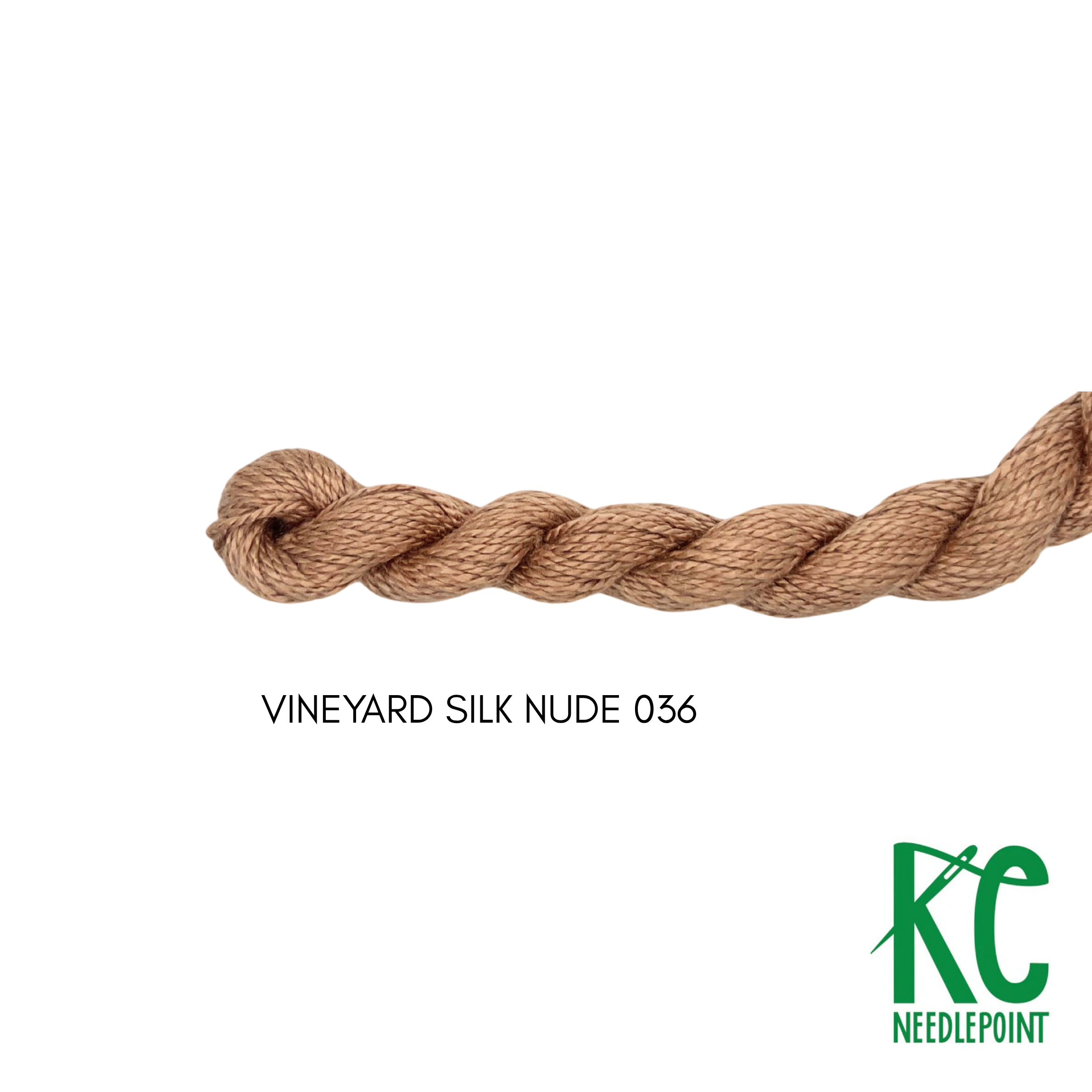 Vineyard Silk Skein C036 Nude - KC Needlepoint