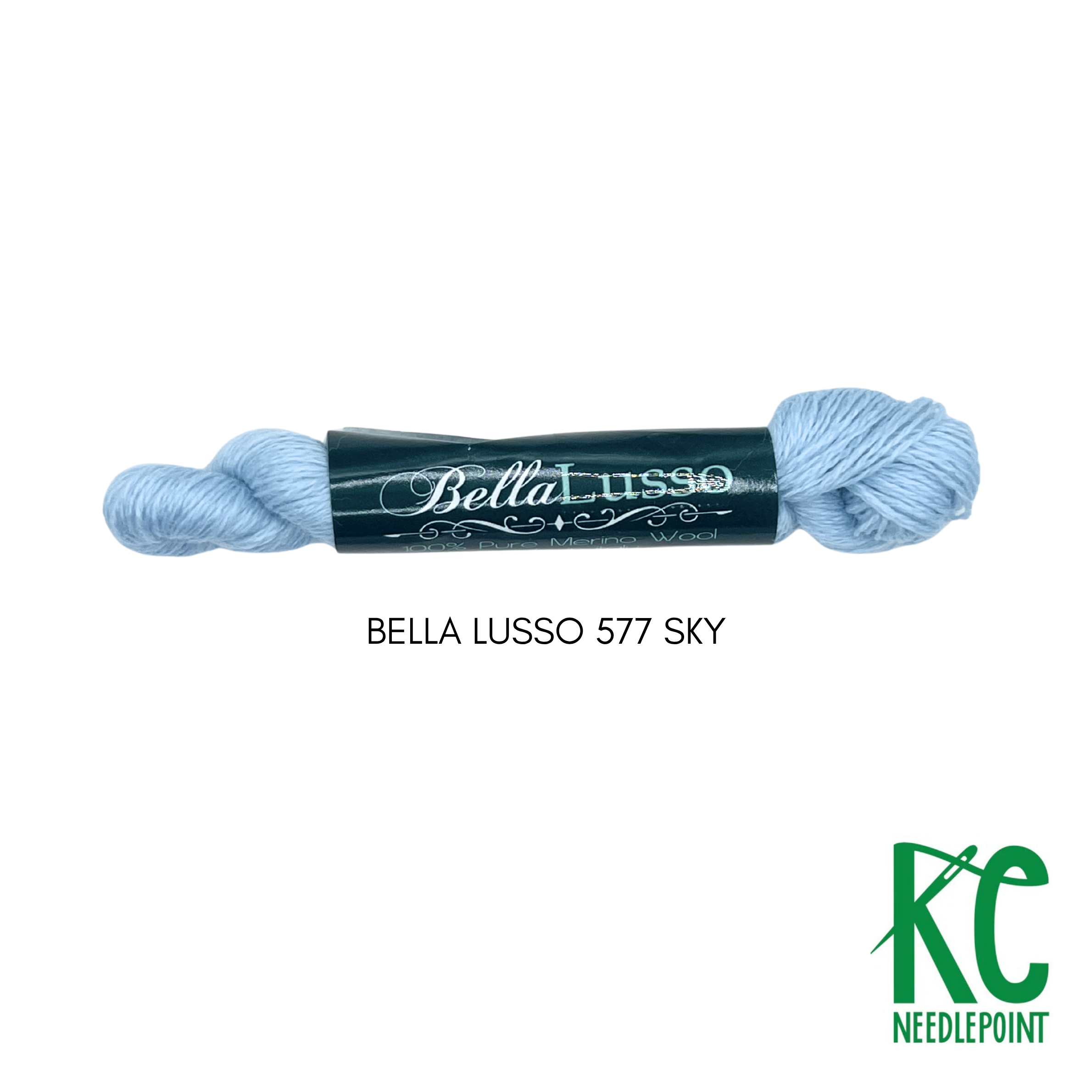 Bella Lusso Merino Wool 577 Sky - KC Needlepoint