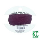 Vineyard Silk Card G2177 Tulipwood - KC Needlepoint