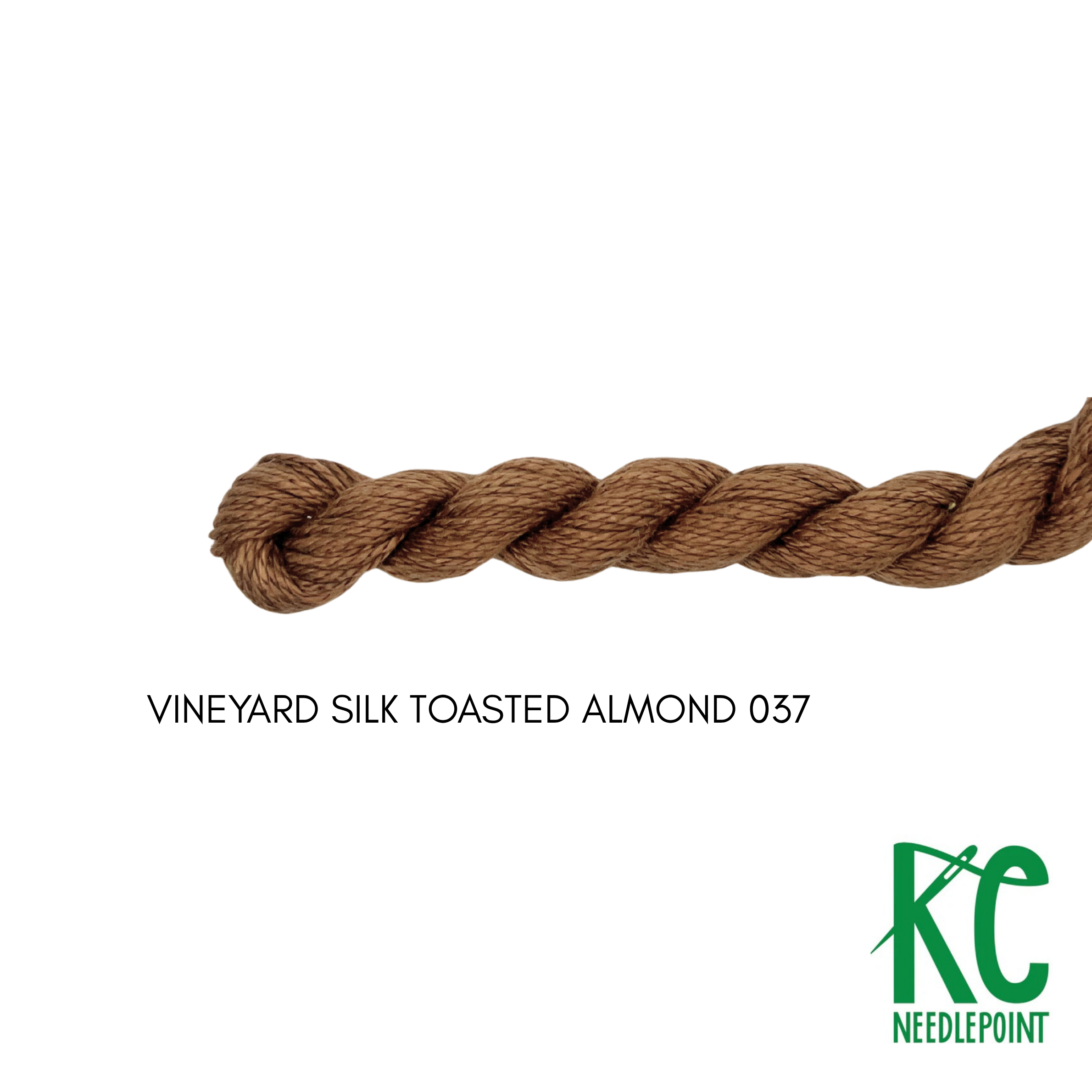 Vineyard Silk Skein C037 Toasted Almond - KC Needlepoint