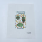 Ornaments Mason Jar Canvas - KC Needlepoint