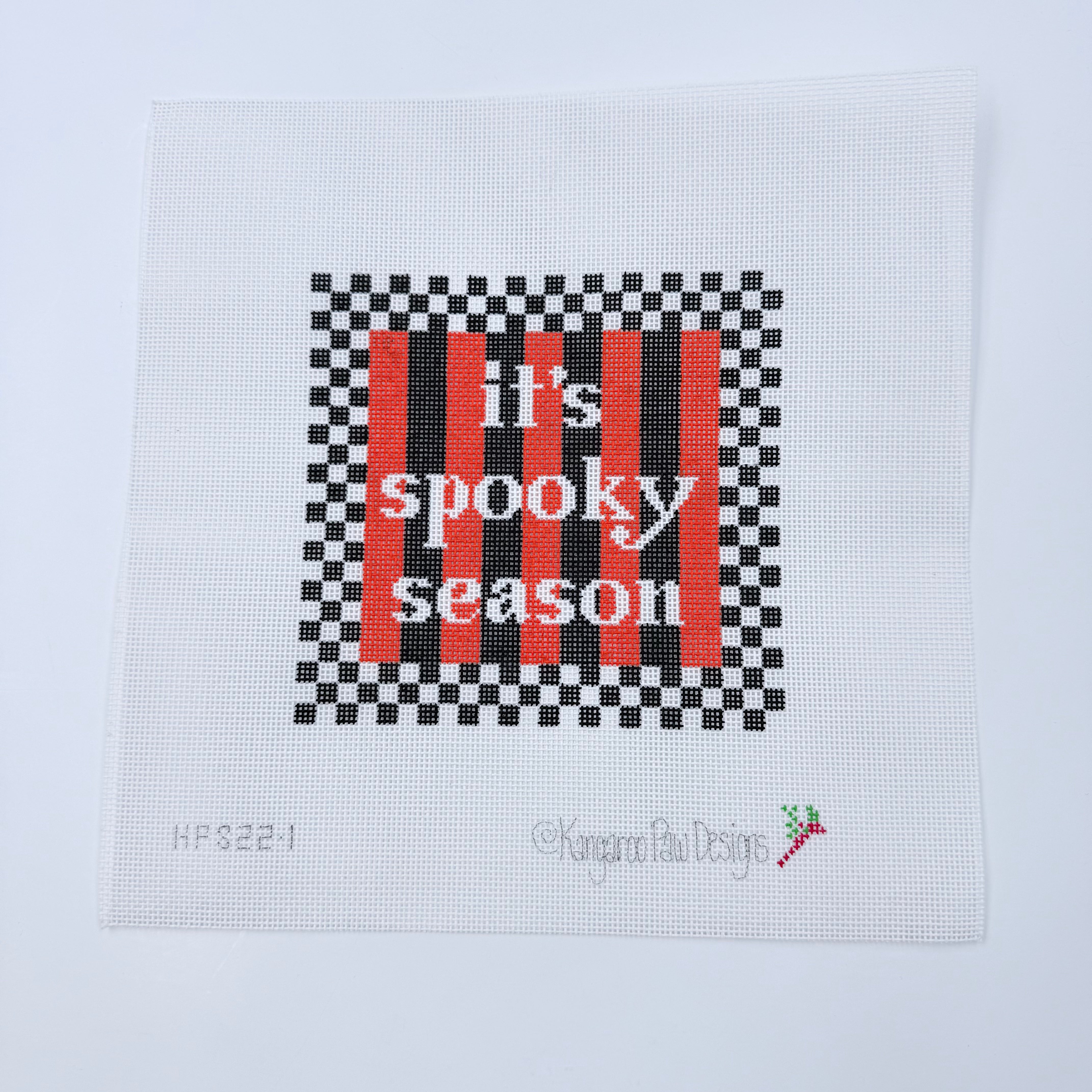 it's spooky season Canvas - KC Needlepoint