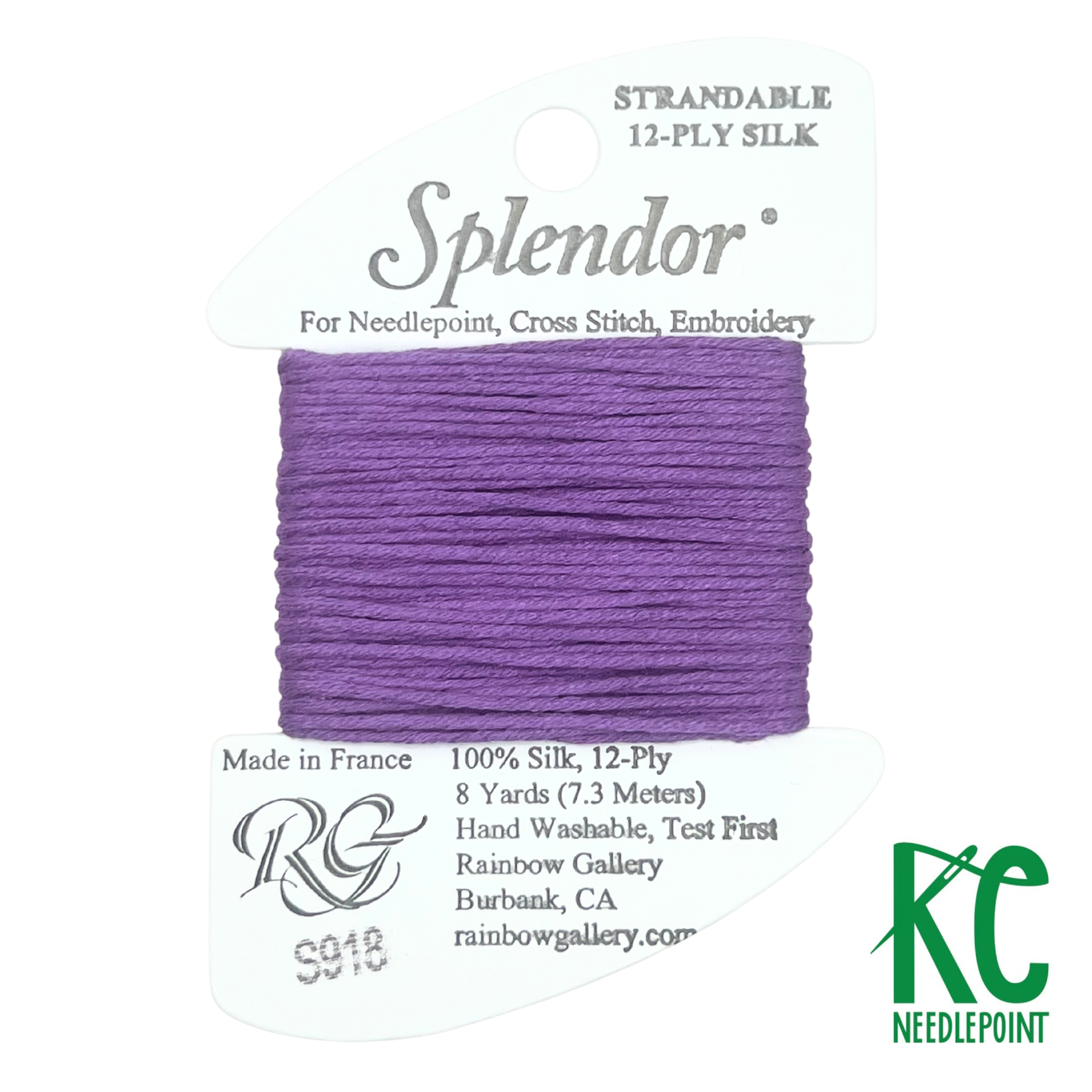 Splendor S918 Antique Violet - KC Needlepoint