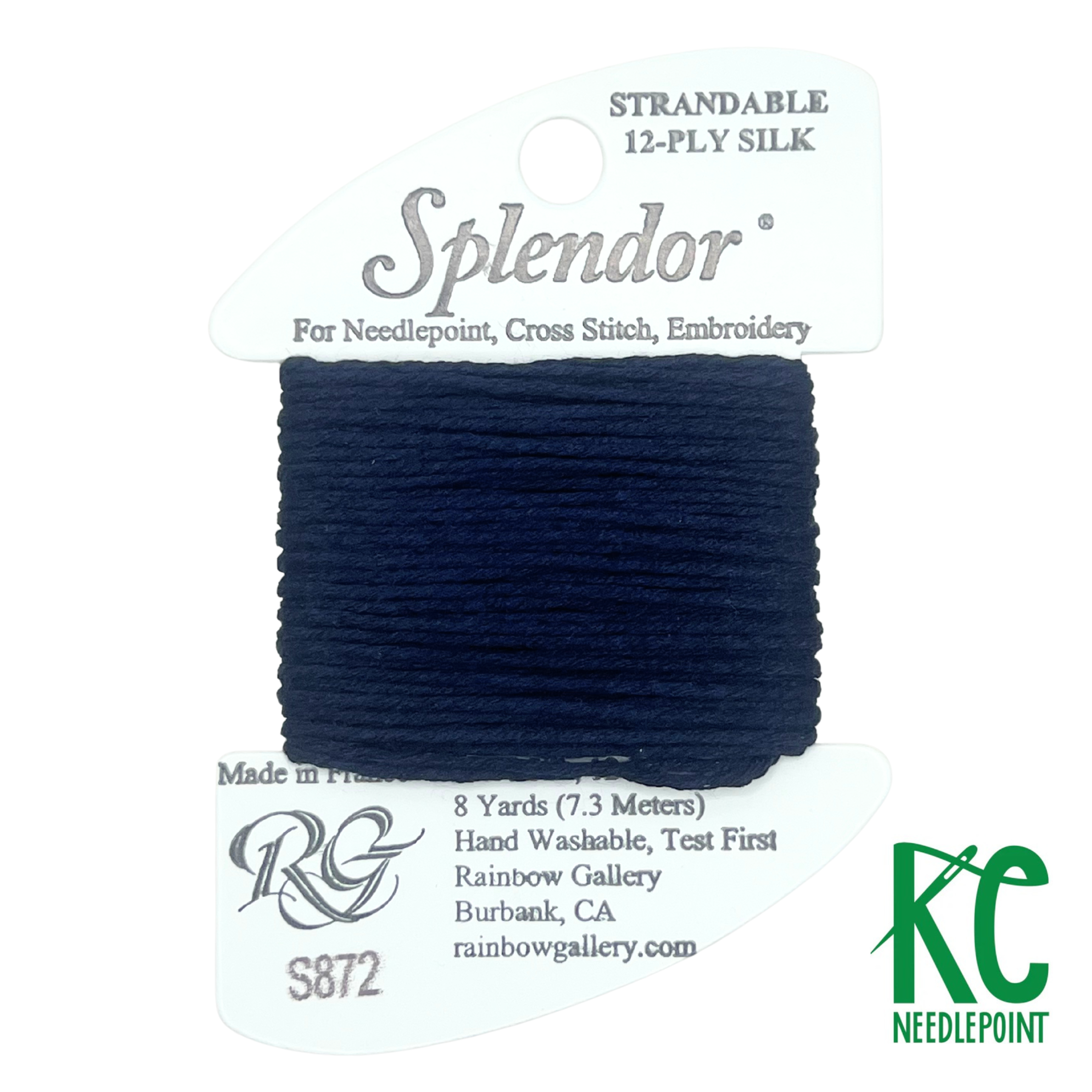 Splendor S872 Midnight Blue - KC Needlepoint