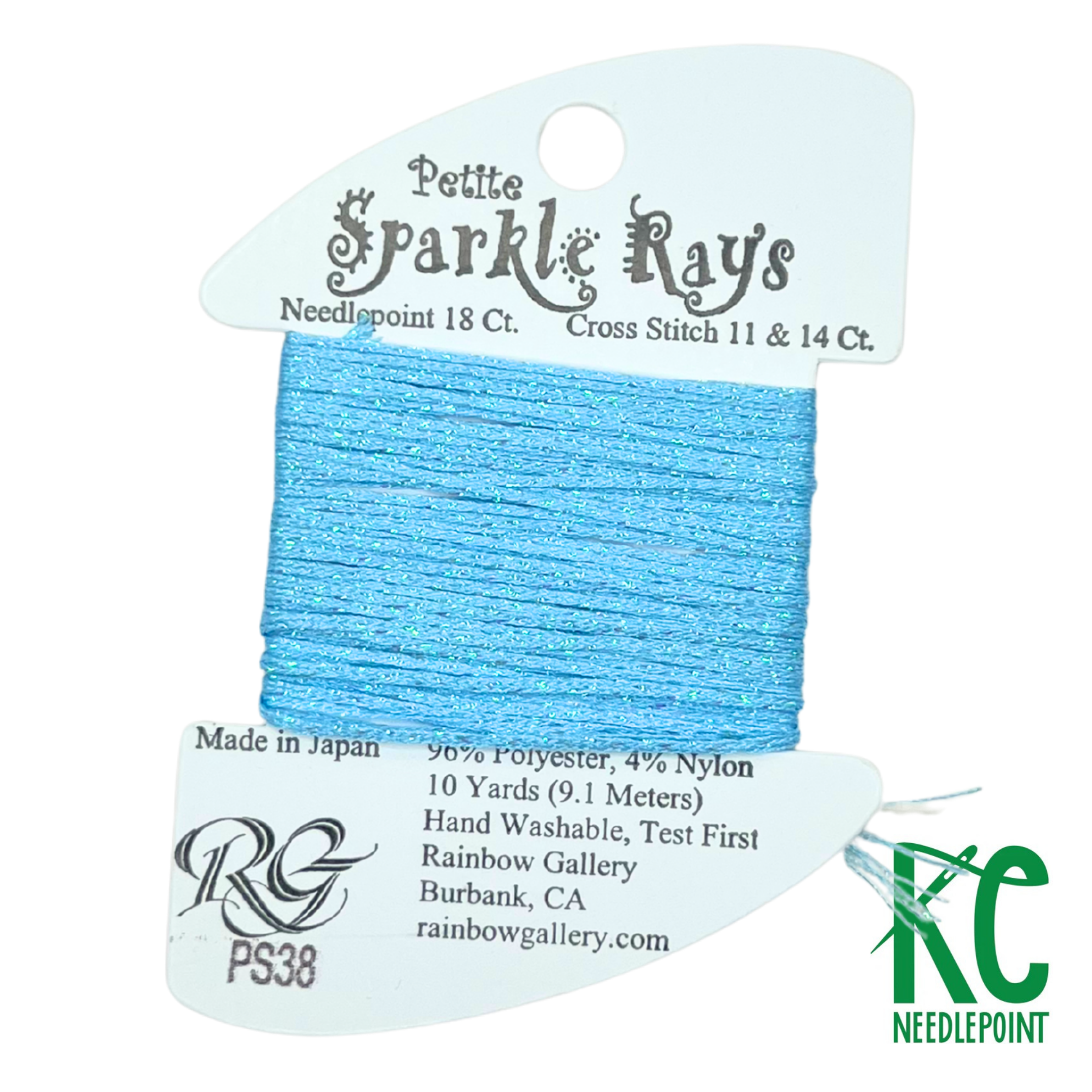 Petite Sparkle Rays PS38 Light Cornflower - KC Needlepoint