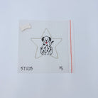 Dalmation Star Canvas - KC Needlepoint