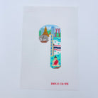 Bangkok Travel Candy Cane Canvas - KC Needlepoint