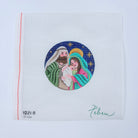 Nativity Round Canvas - KC Needlepoint