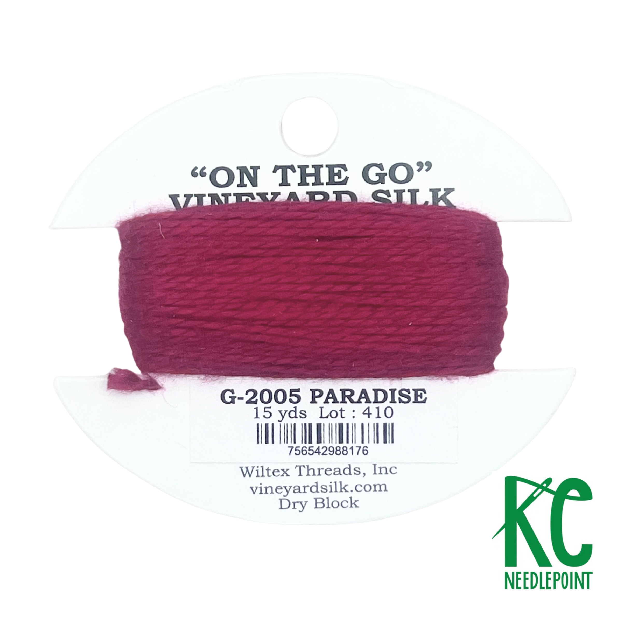 Vineyard Silk Card G2005 Paradise - KC Needlepoint