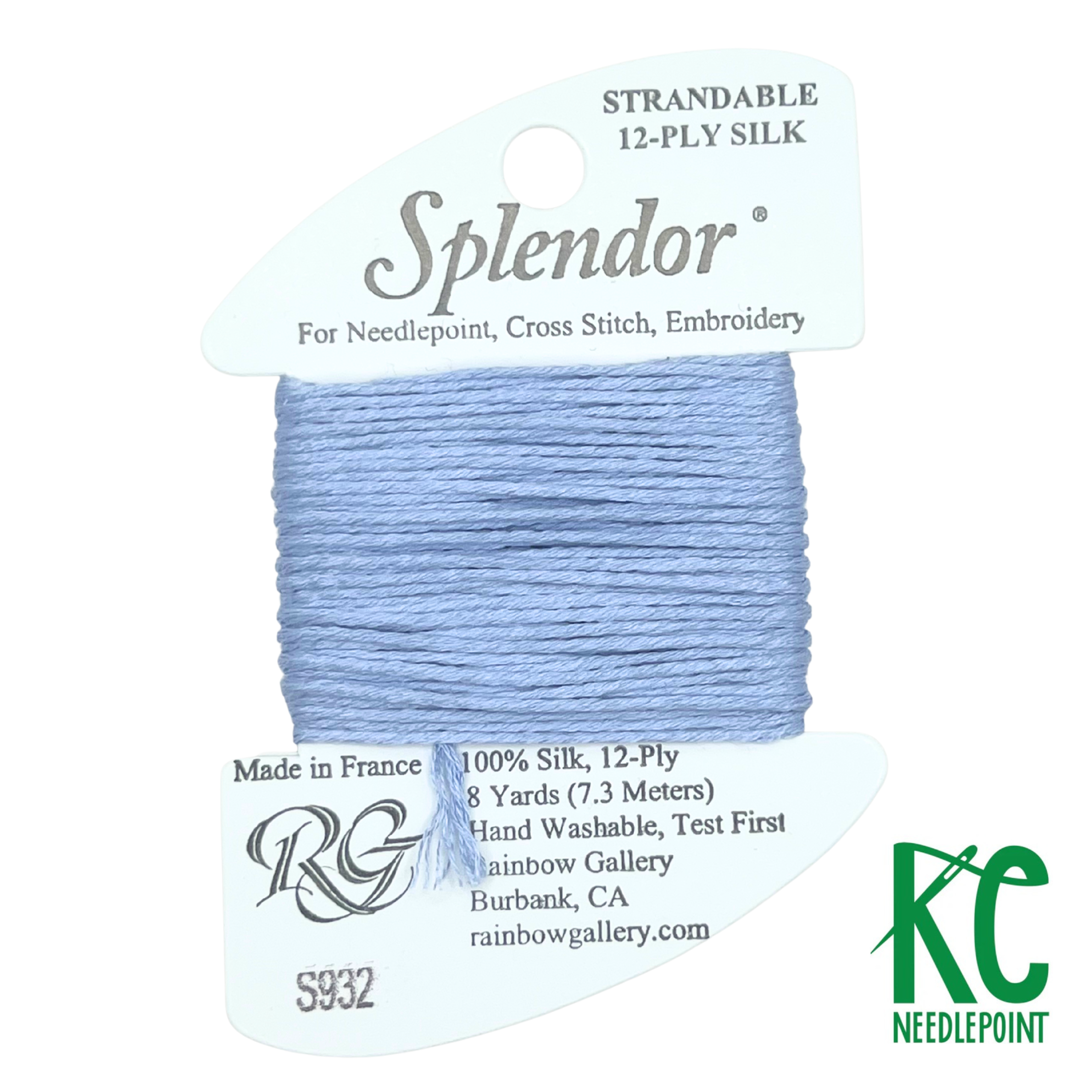 Splendor S932 Lite Blue Violet - KC Needlepoint