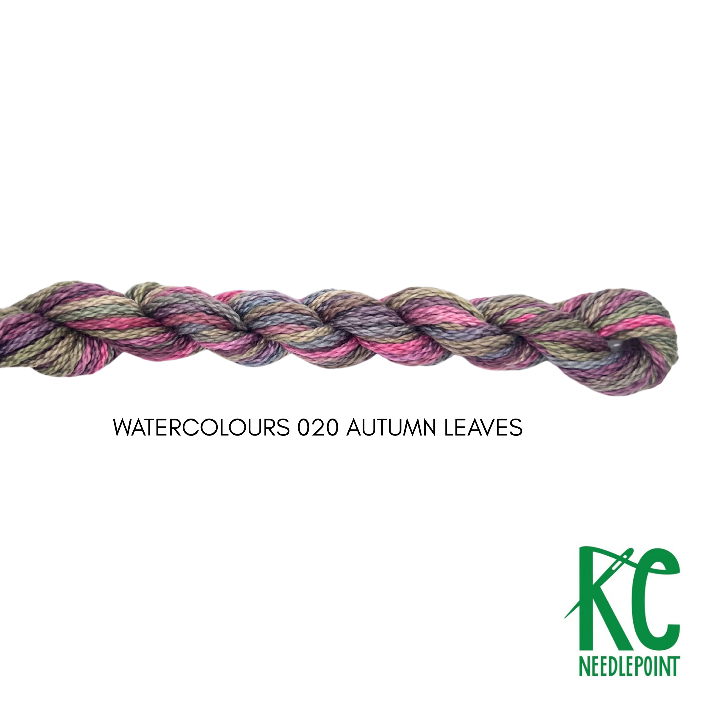 Watercolours 020 Autumn Leaves - KC Needlepoint