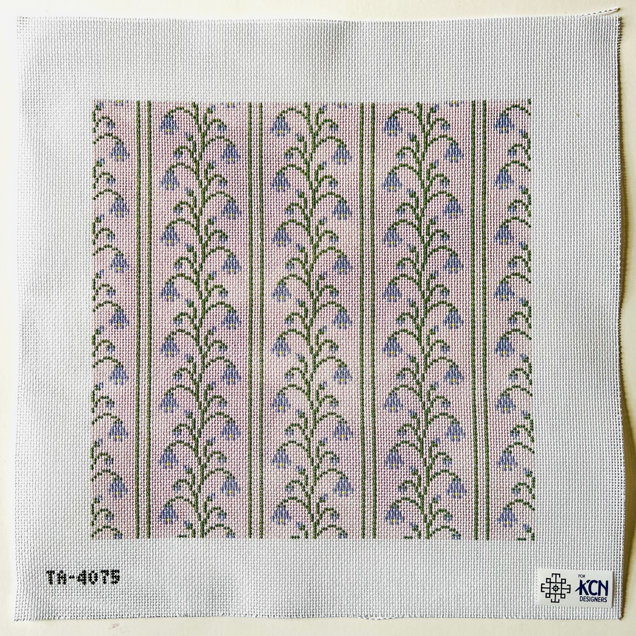 Scottish Harebell Pillow Canvas - KC Needlepoint