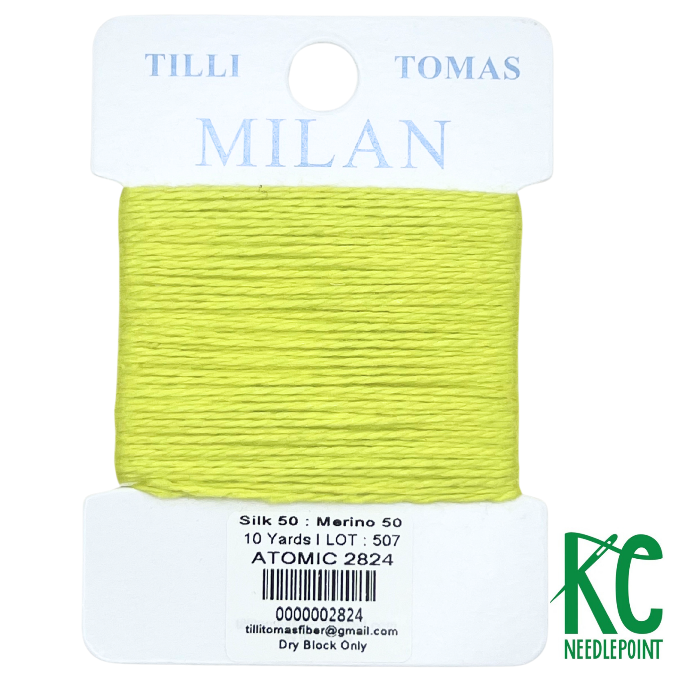 Milan Card 2824 Atomic - KC Needlepoint