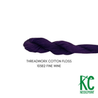 ThreadworX Cotton Floss 10382 Fine Wine - KC Needlepoint