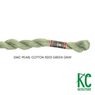 DMC 3 Pearl Cotton 3053</br>Green Gray - KC Needlepoint
