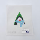 Tree with Penguin Canvas - KC Needlepoint