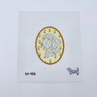 The Doodle Flower Cameo Canvas - KC Needlepoint