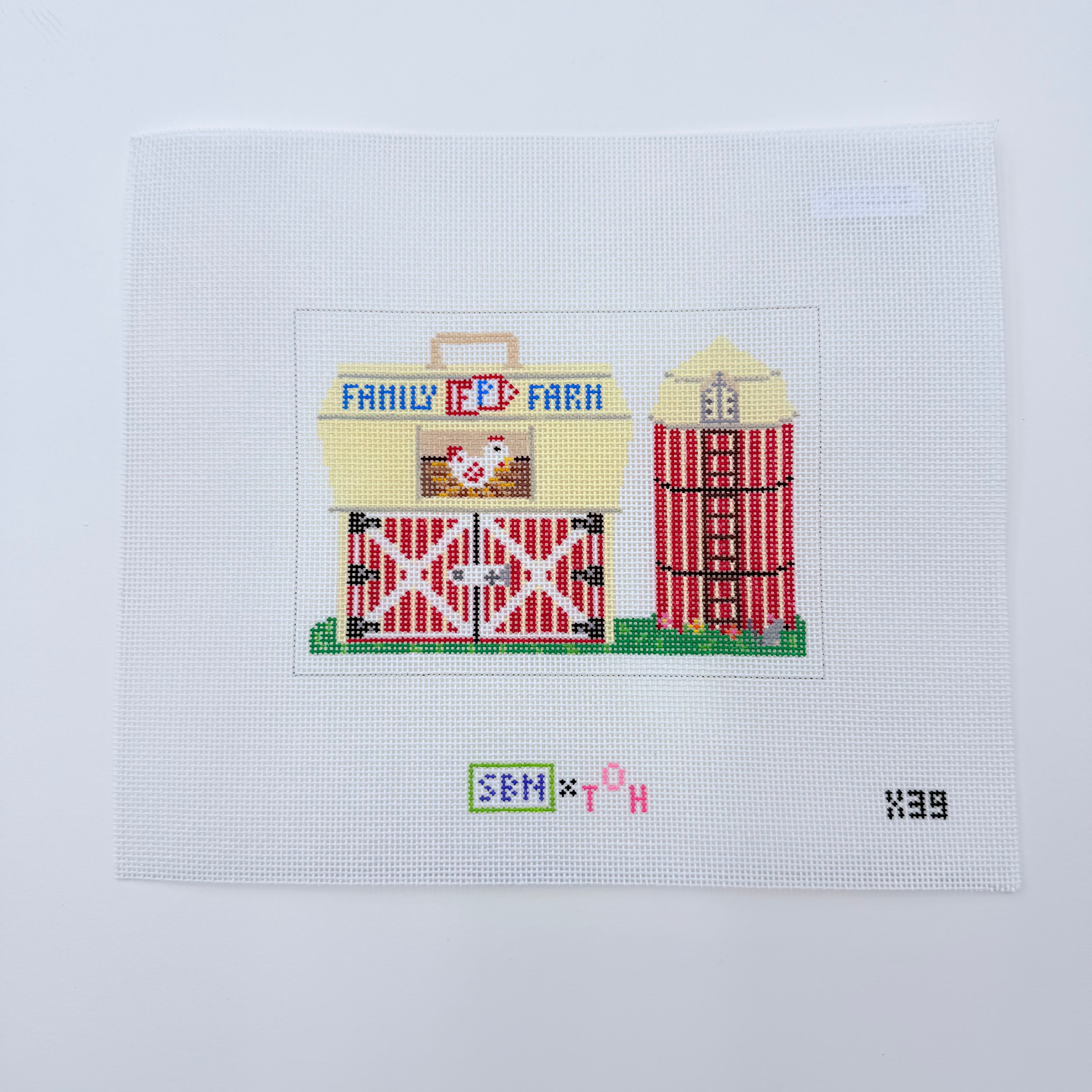 Barn Canvas - KC Needlepoint