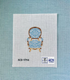 Chair Ornament Canvas - KC Needlepoint