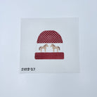 Horses Stocking Cap Canvas - KC Needlepoint