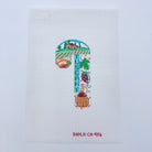 Tuscany Travel Candy Cane Canvas - KC Needlepoint