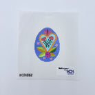 Floral Egg Canvas - KC Needlepoint