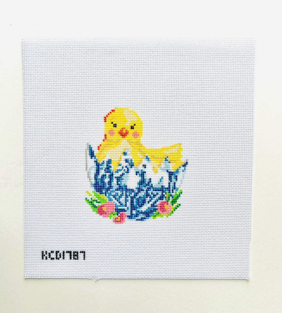Chinoiserie Chick Canvas - KC Needlepoint
