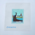 Stockholm Stamp Needlepoint Canvas - KC Needlepoint