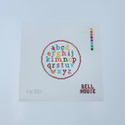 ABC Round Canvas - KC Needlepoint