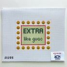 Extra Like Guac Canvas - KC Needlepoint