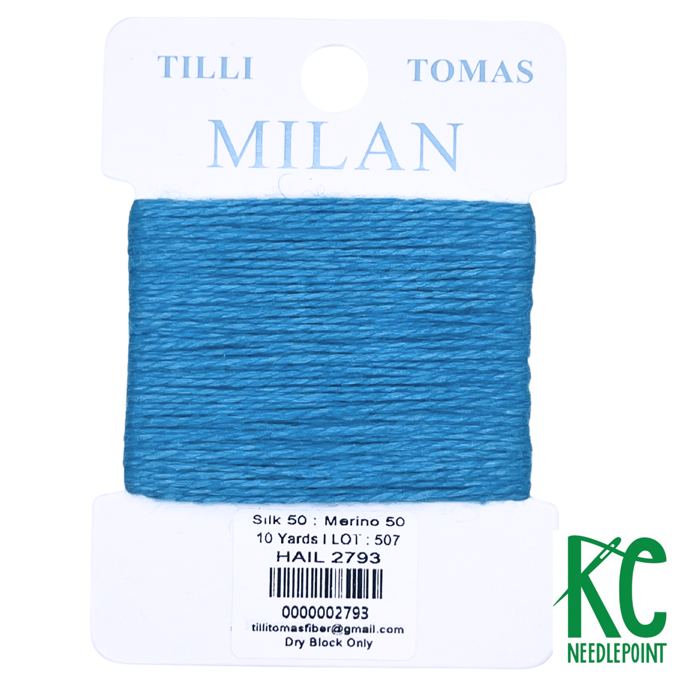 Milan Card 2793 Hail - KC Needlepoint