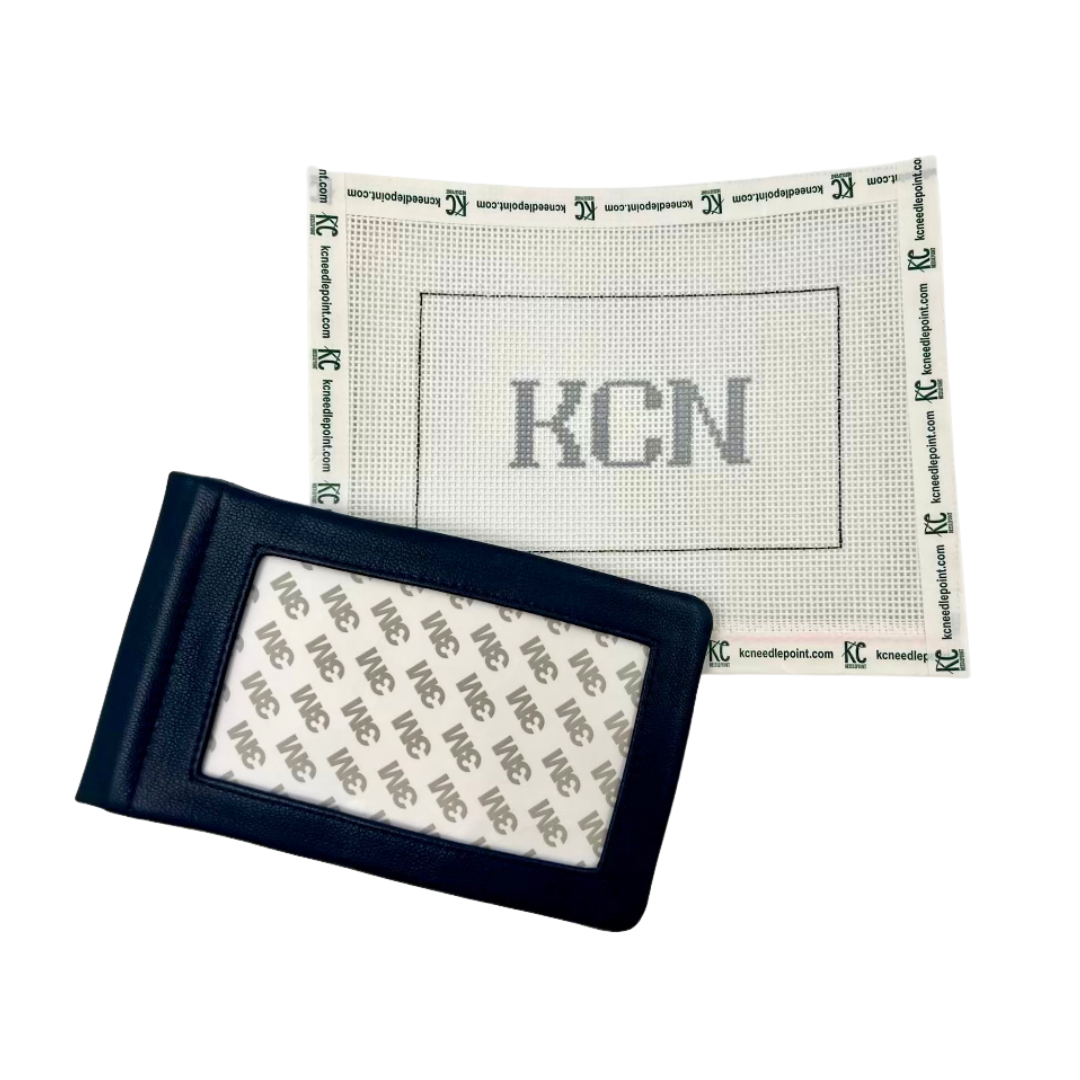 Monogram Eyeglass Case Kit - KC Needlepoint
