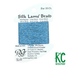 Silk Lamé Braid SL49 China Blue - KC Needlepoint