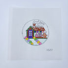 Gingerbread Chef House Canvas - KC Needlepoint