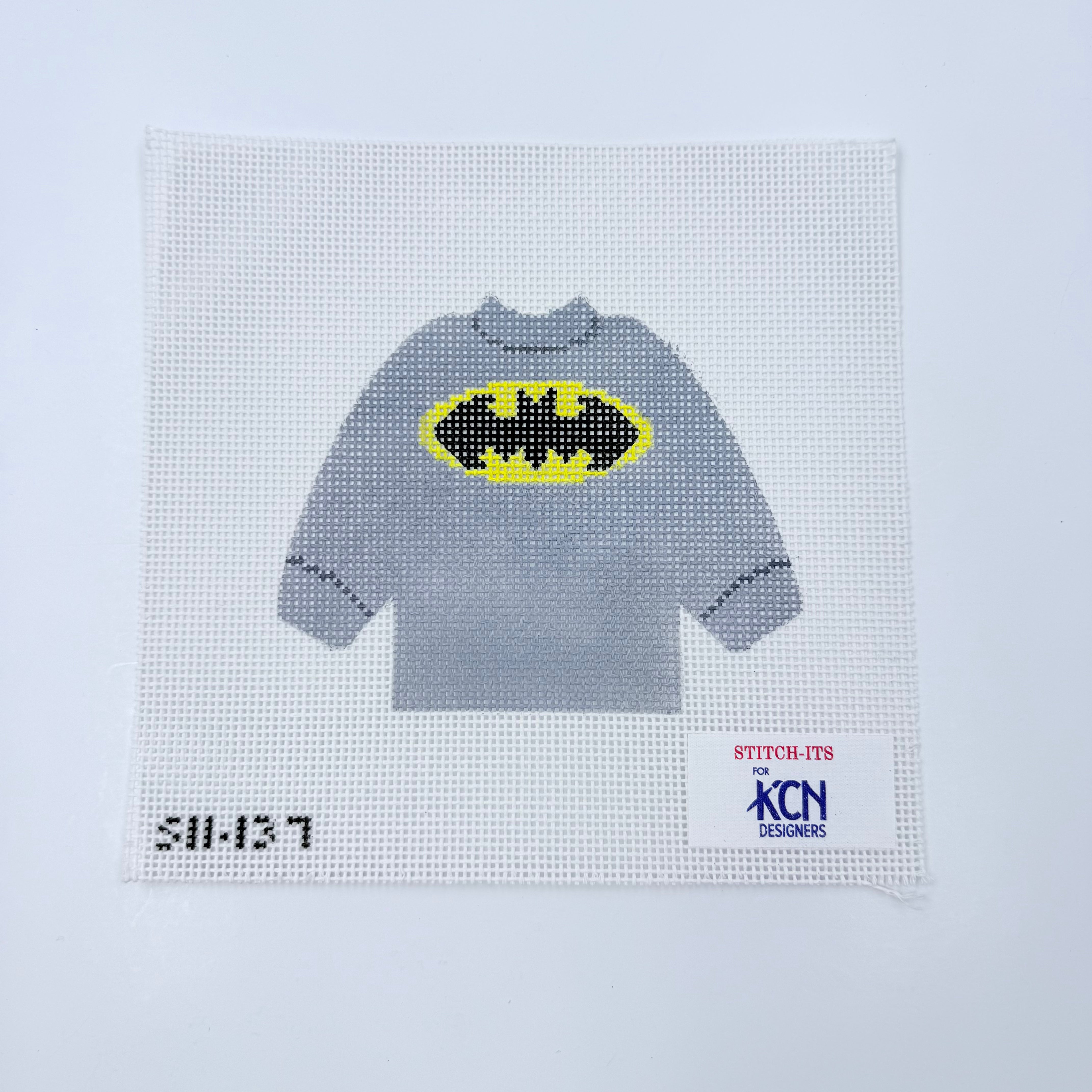 Batman Pullover - KC Needlepoint