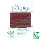 Petite Sparkle Rays PS30 Burgundy - KC Needlepoint
