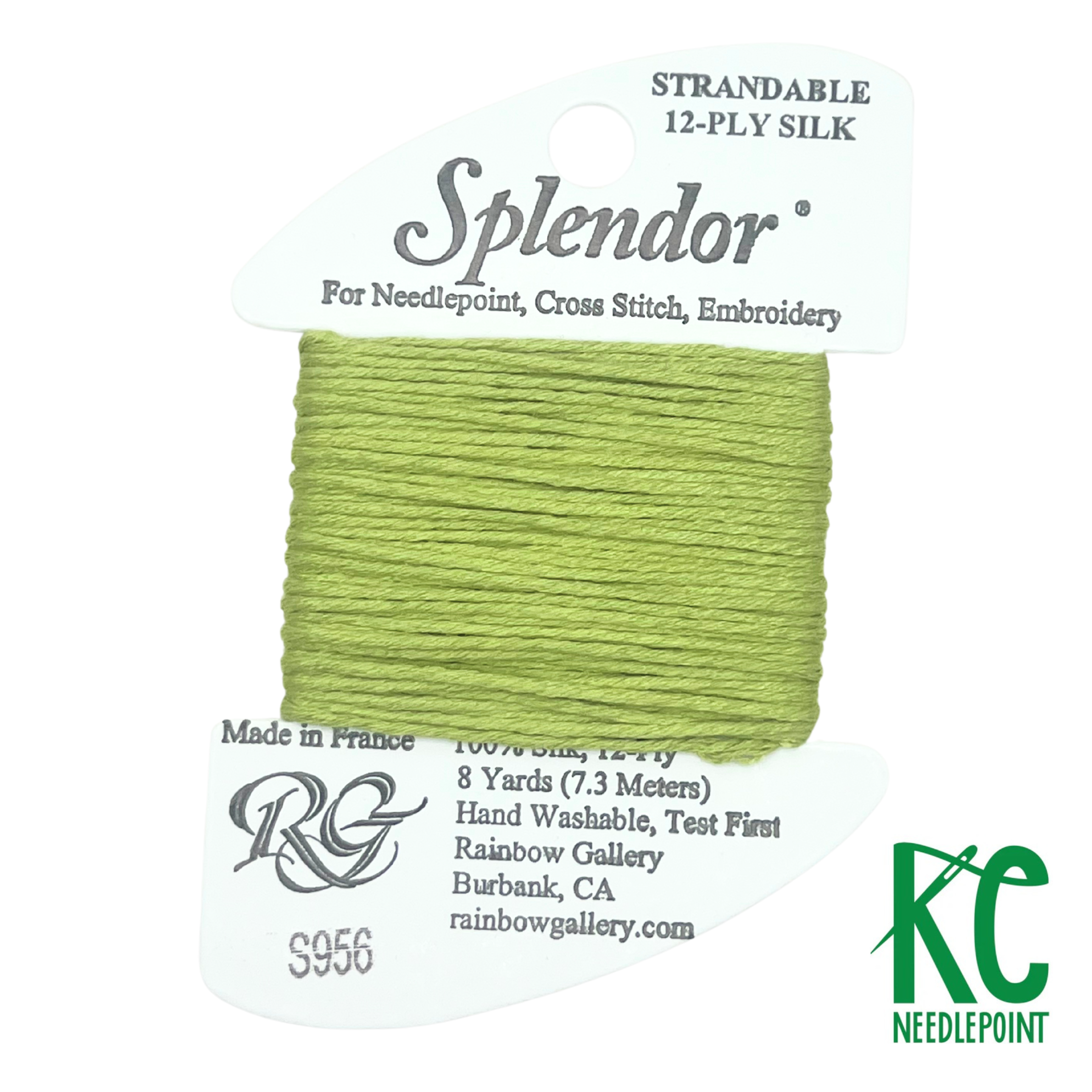 Splendor S956 Avocado - KC Needlepoint