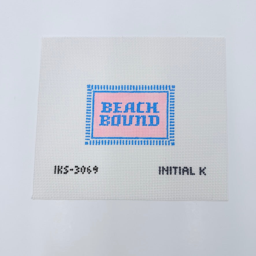 Beach Bound Canvas - KC Needlepoint