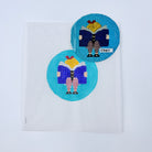 Bookworm Girl Canvas - KC Needlepoint