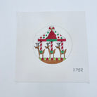 Reindeer Carousel Canvas - KC Needlepoint